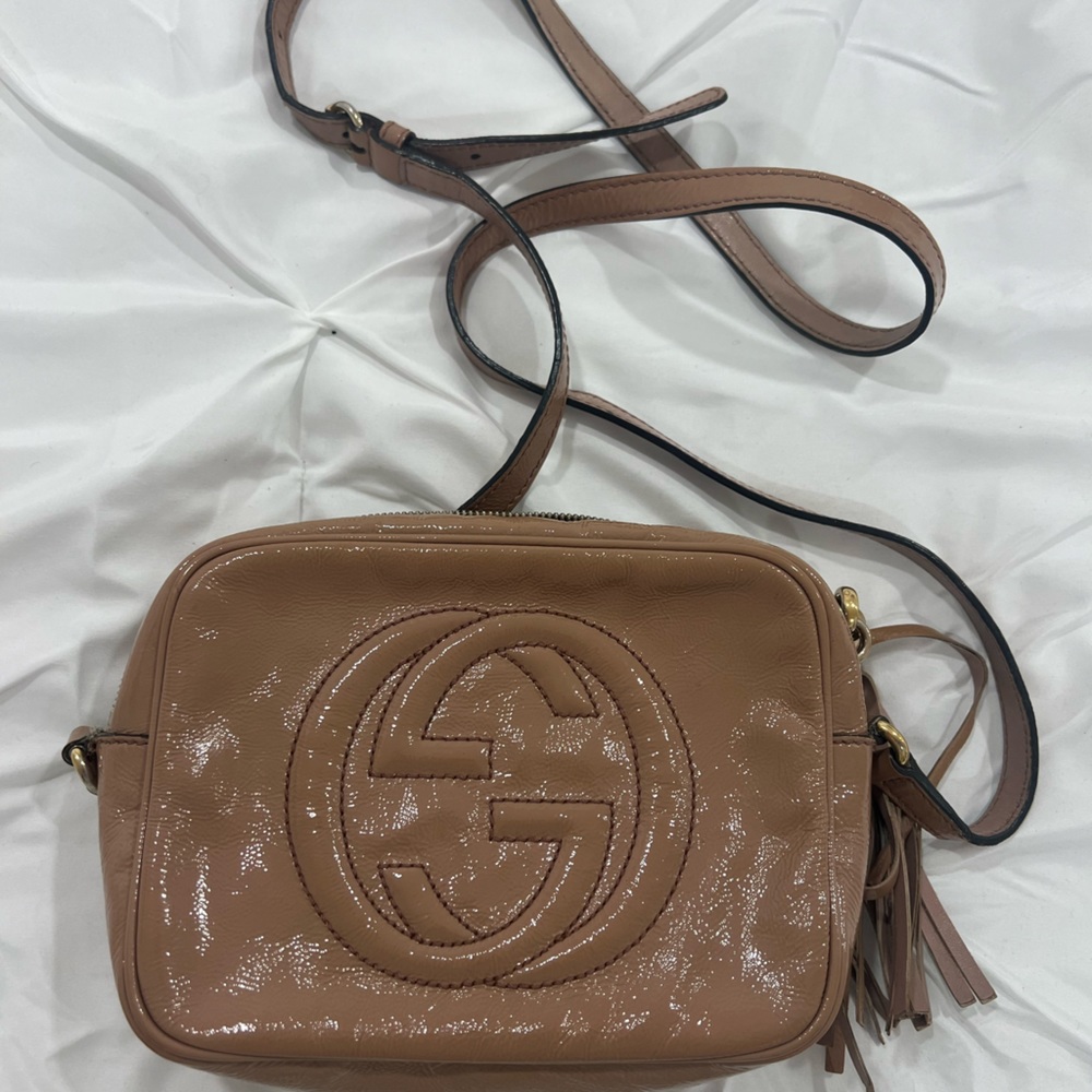 Gucci Soho Disco Bag Patent Leather